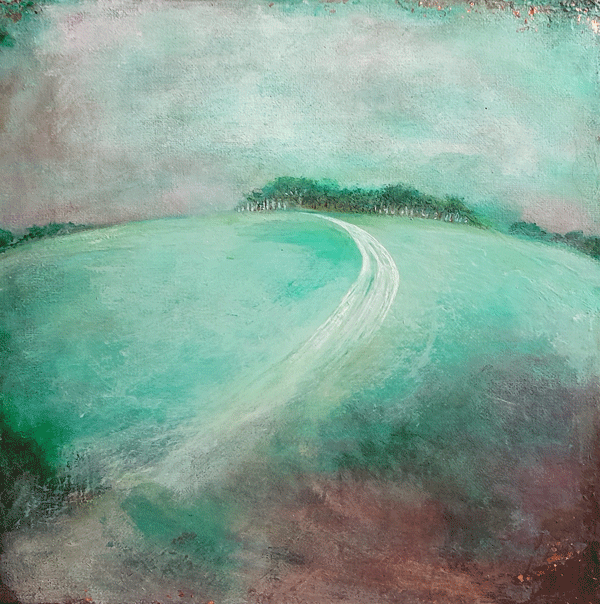 Chanctonbury Ring 30 x 30 cm SOLD - print available