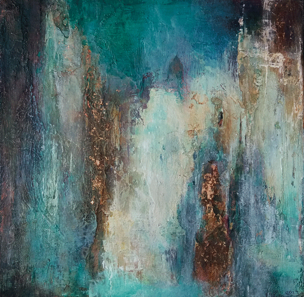 Emerging 40 x 40 cm SOLD - print available