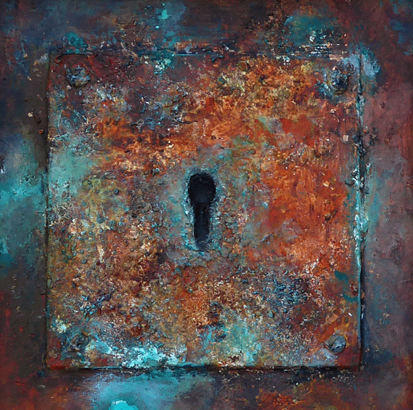 Unlock your potential 25 x 25 cm £200.00