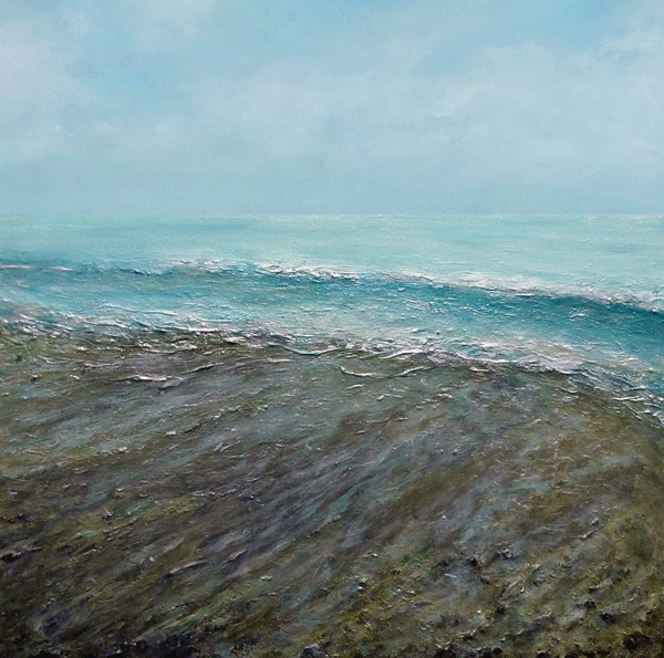 Lunar tide 60 x 60 cm SOLD