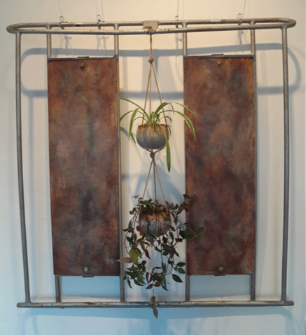 Rust wall hanging